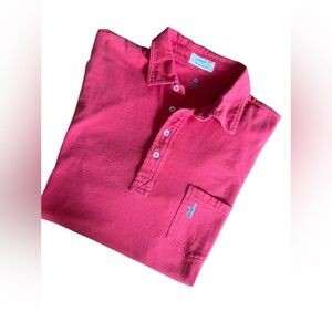 Johnnie-O men’s medium cotton polo.‎